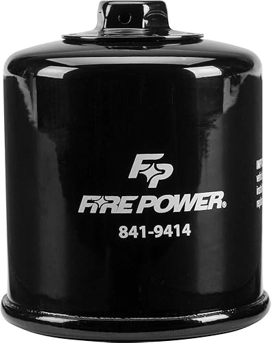 Fire Power Filtro de aceite compatible con Polaris Ranger 500 Crew [Tamaño mediano] 2011-2013