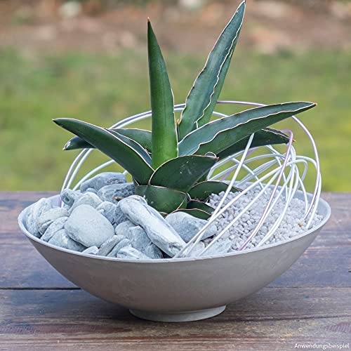 Pots de fleurs de 45cm extérieurs et résistants aux intempéries