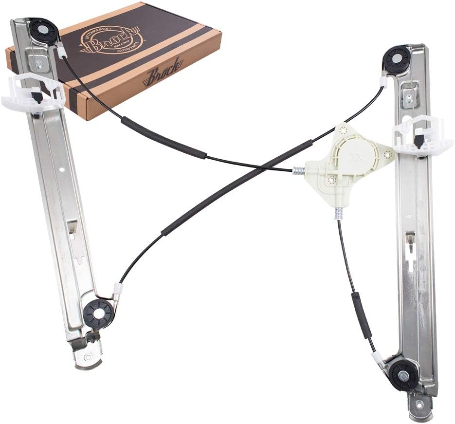 Brock Window Regulator w/o Motor for 2007-2017 Compass Front 68002896AA Right CH1351174