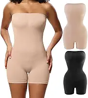 Cinta Body Macaquinho Modelador Sem Alça Discreto Não Marca