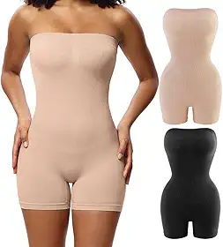 Cinta Body Macaquinho Modelador Sem Alça Discreto Não Marca