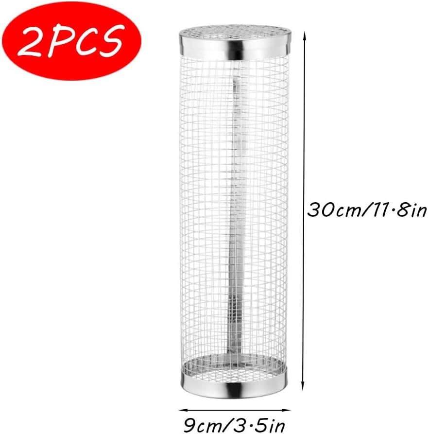 Coș grătar în utilizare cu legume