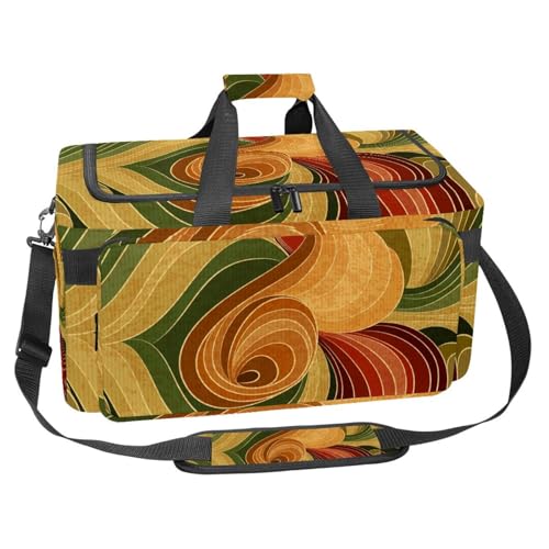 Sac de sport 30 L avec organiseur multicolore papillons de 25x48x26cm