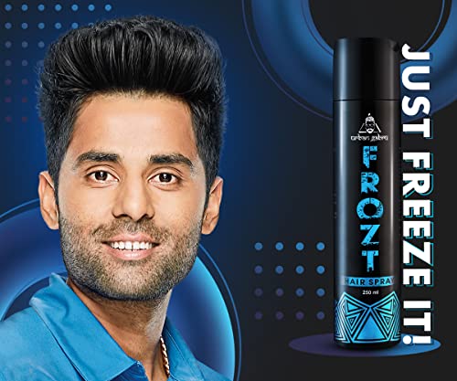 UrbanGabru Frozt Hair Setting Spray (250 ml)|Hair Styling Spray| Extreme Hold for Men| Non Sticky | Fast Drying - Image 3