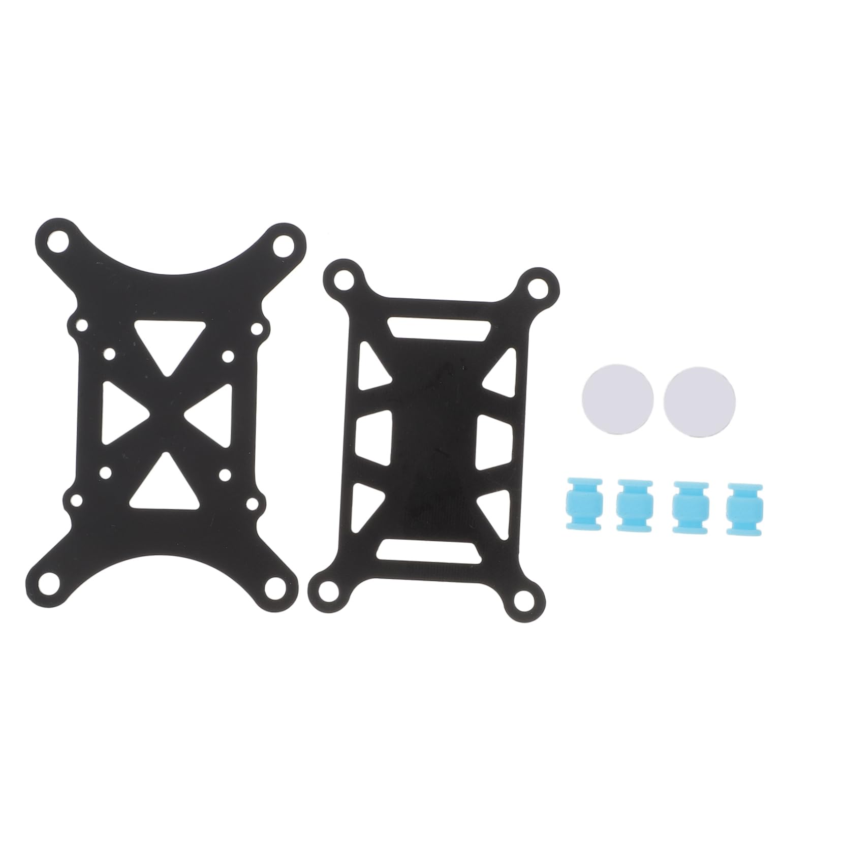 PRETYZOOM Premium Vibration Damping Plates for Quadcopter Accessories Ultra Lightweight Shocks Absorber Board Compatible with Flight Controllers Cameras Easy to Install