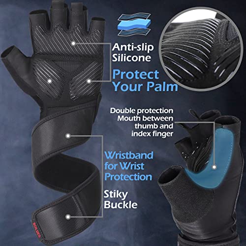 Fitness Handschoenen, Trainingshandschoenen, Gewichtheffen Handschoenen Voor Bodybuilding Crossfit, Dames En Heren - Image 3