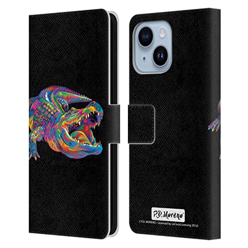 Étui portefeuille Alligator P.D. Moreno iPhone 14 Plus housse cuir protection