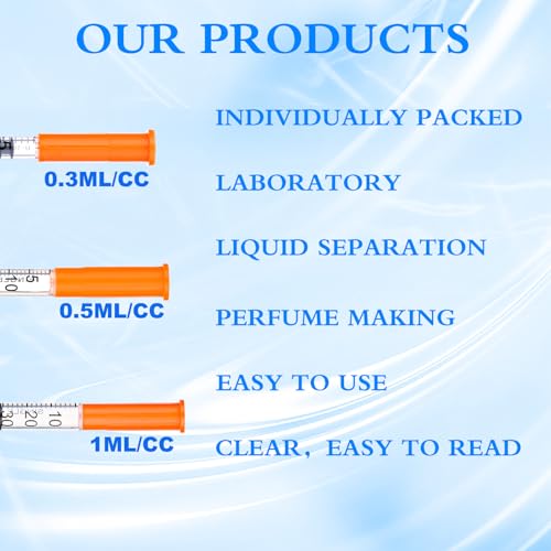 Herramientas de medición higiénicas y desechables de 0.5 cc para dosificar fluidos con precisión 3
