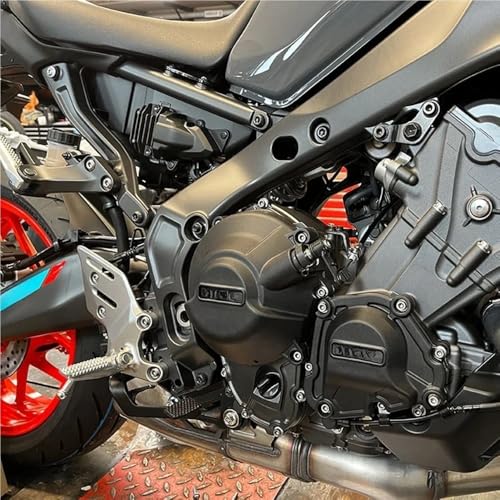 Protector de motor MT-09 y XSR900 carcasa de aluminio resistente para moto 2