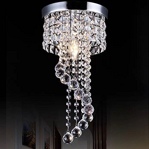 Preisvergleich Produktbild K9 Kristall Chrom Schlafzimmer Deckenleuchte, modern einfach für Wohnzimmer, Esszimmer, Studie