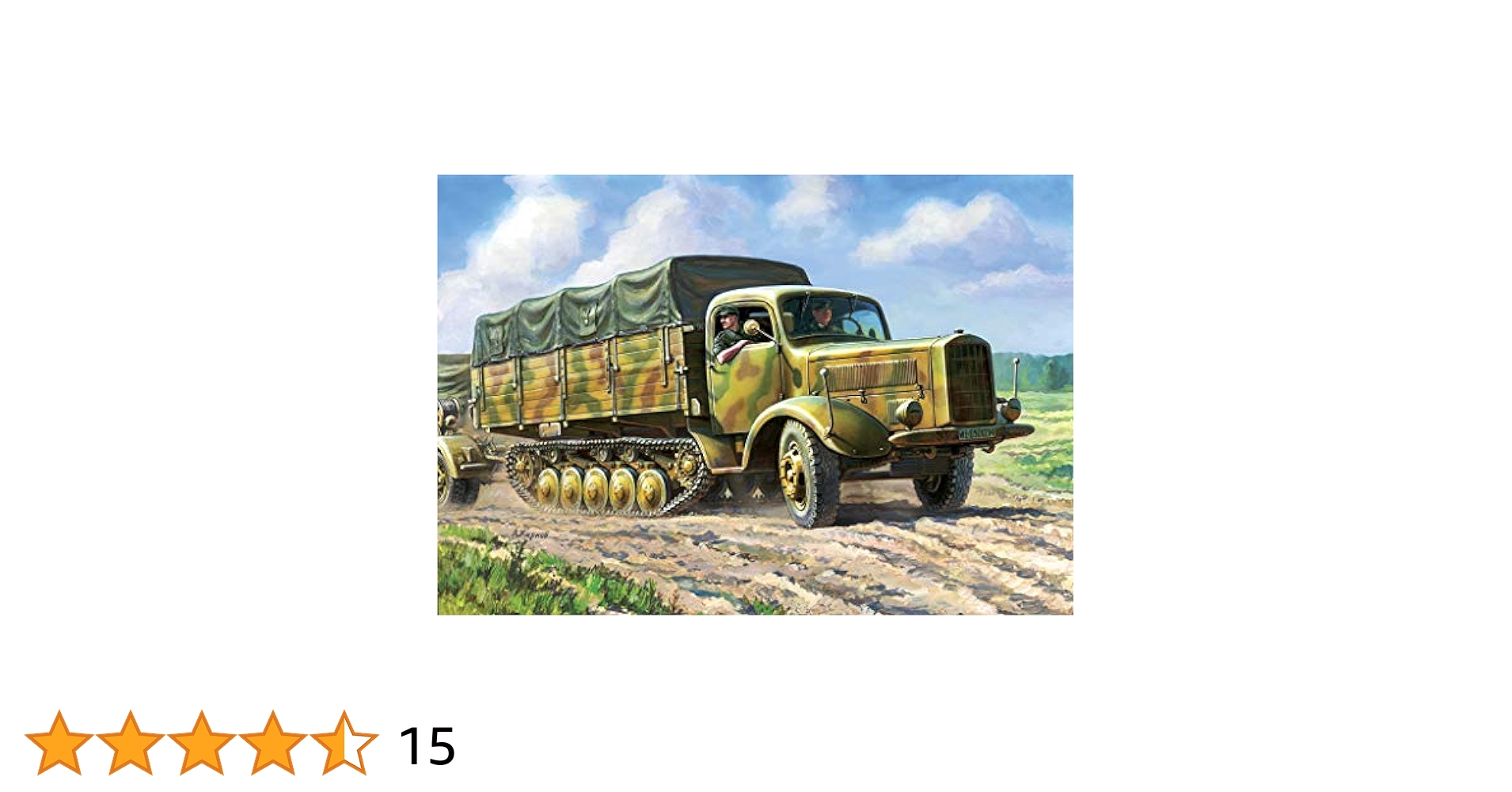 1/35ズベズダL 4500 R Mauliter 1/35 ミリタリー ドイツ ハーフトラック L4500R マウルティア