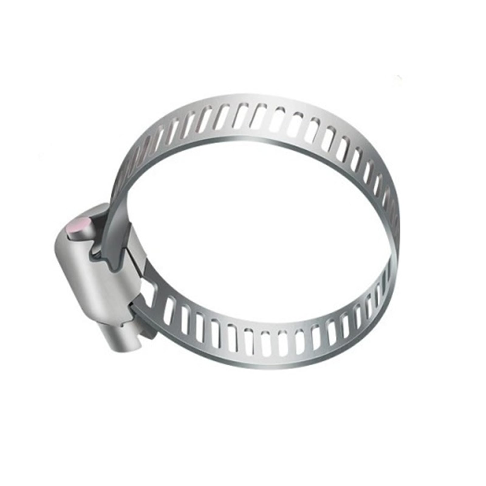 Rtgcx One Color 10-30Pcs Hose Clamps Stainless Steel Adjustable Worm Gear Pip Tube Tool For Water Pipe Plumbing Fuel Line Intercooler