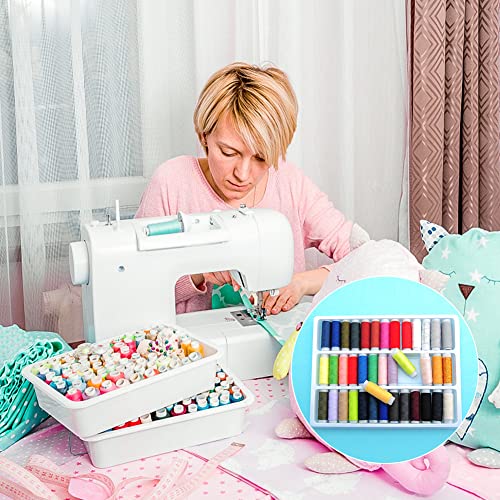 Set de Hilos para Coser 39 Colores Algodón y Poliéster miniatura 3