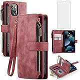 coque iphone support doigt 【Conception de portefeuille】: Le portefeuille est très pratique, comprenant 10 Fentes pour cartes, 1 compartiments pour billets et 1 compartiment à fermeture éclair. Plusieurs Fentes peuvent contenir des cartes de crédit, des cartes d'identité, des espèces et plus encore, répondant pleinement à vos besoins quotidiens sans porter de portefeuille.