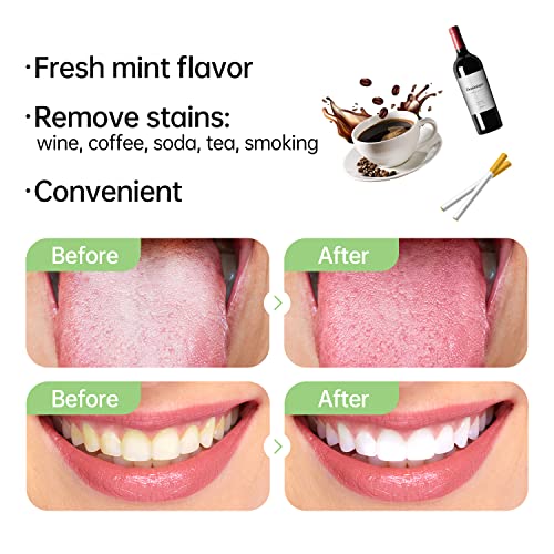 Image of Finger Teeth Wipes for Adults, 60pcs, Oral Brush ups for Teeth Cleaning, Deep Cleaning Teeth Wipes, Gum Cleanning, Teeth Whitening Wipes, Oral mucosa Cleaner, Mint Flavor