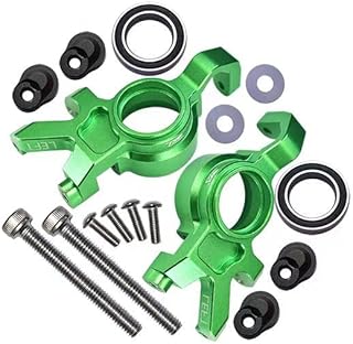 Aluminum Front Oversized Knuckle Arm For Traxxas X Maxx 4X4 (For X Maxx 6S / 8S) - 16Pc Set Green