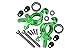 Aluminum Front Oversized Knuckle Arm For Traxxas X Maxx 4X4 (For X Maxx 6S / 8S) - 16Pc Set Green