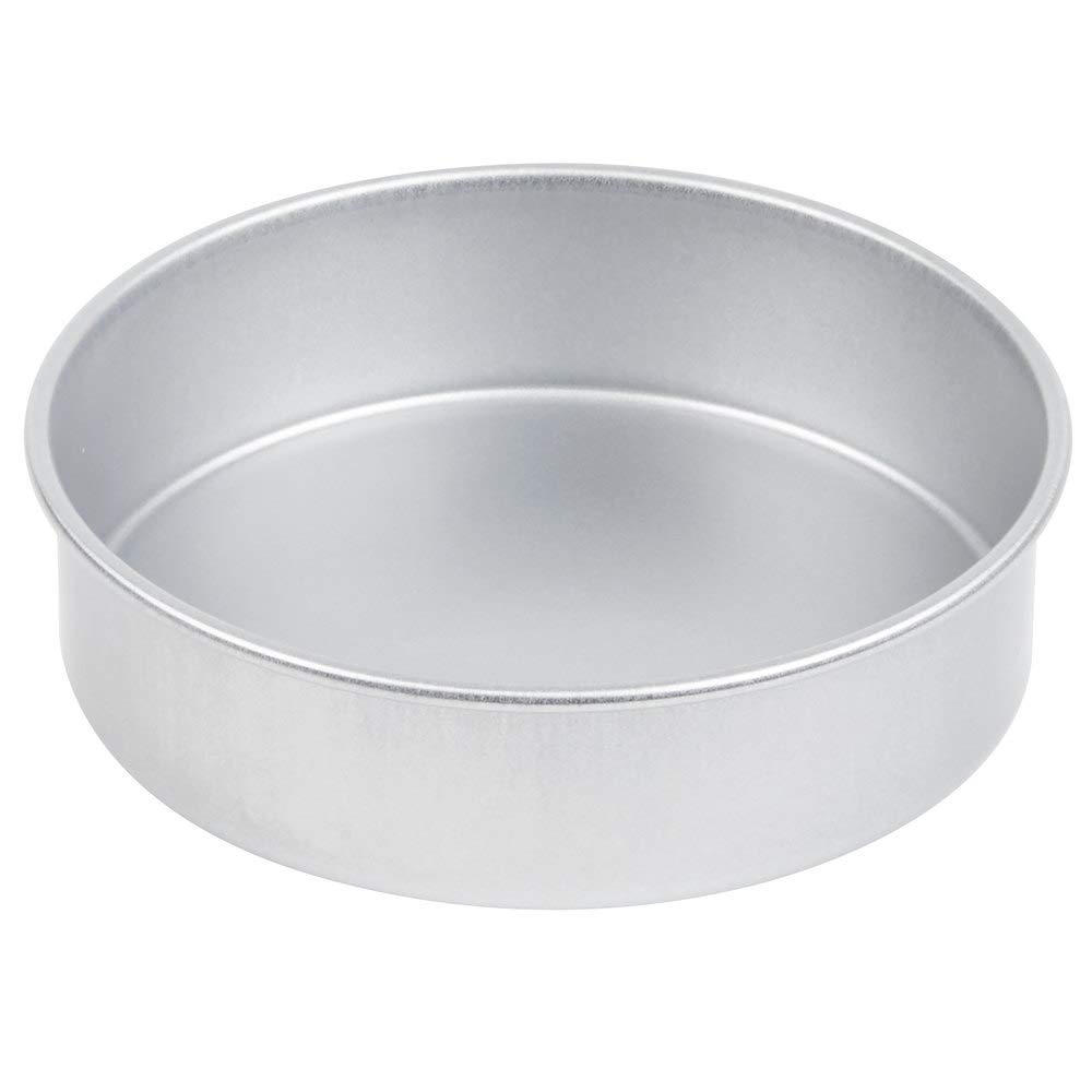 CORAL Aluminium Baking Round Cake Pan/Mould - 10" Diameter x 3" Height for