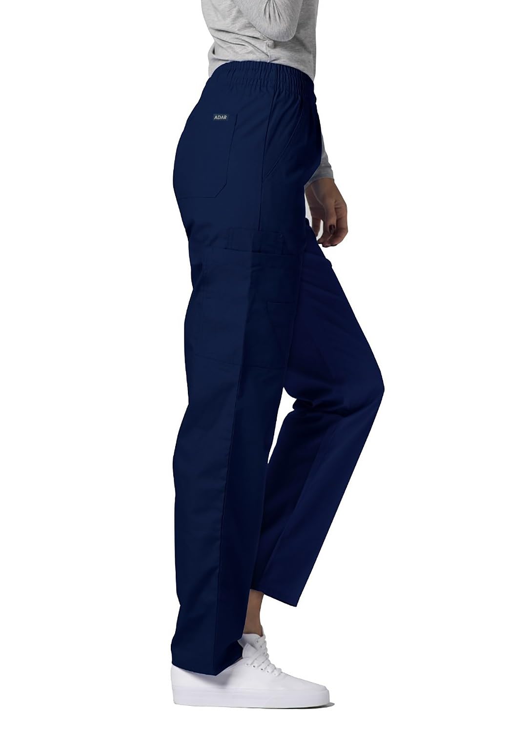 Adar Uniformes médicos para hombres - Pantalón médico cargo