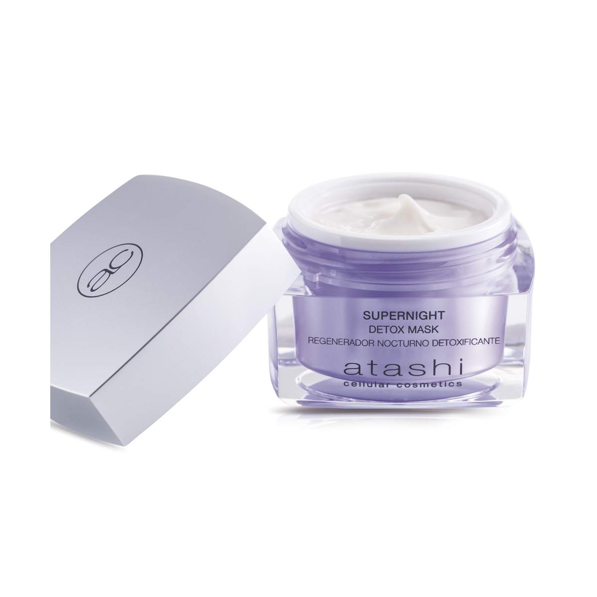 Atashi Supern - Maska Detox | Oczyszcza, detoksykacja i podkreślona hydrat skóry | Wzmacnia naturalną barierę | Naprawy i chroni przed niebieskim światłem | Kwas hialuronowy |. Niacynamide - 50ml.