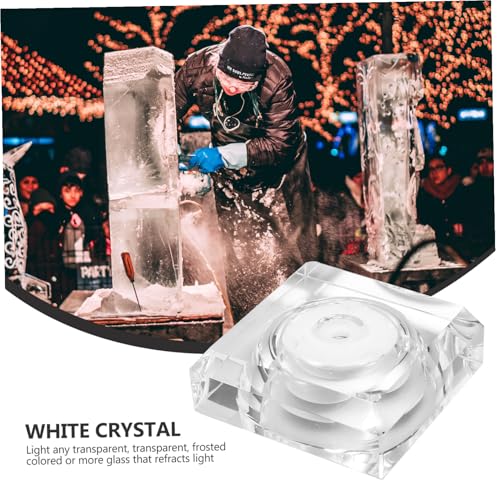 Luces LED para lámparas de cristal con bases impermeables y recargables 8