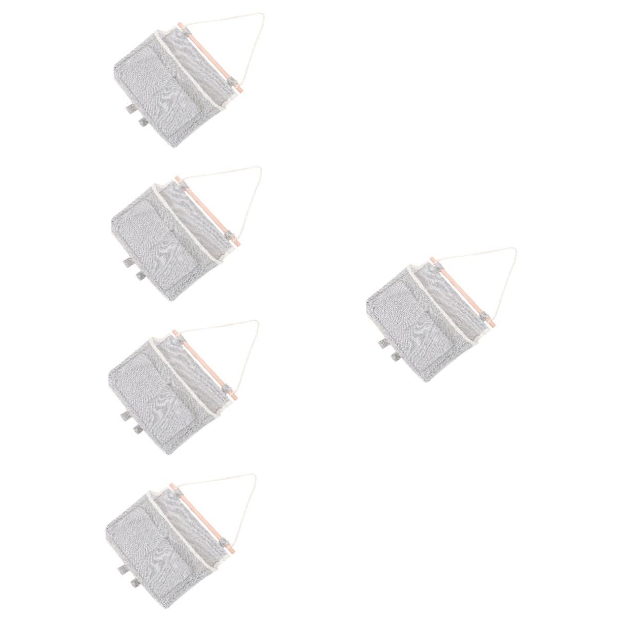 Zerodeko 5pezzi Organizer Da Appendere Per Casa Borsa Di Stoccaggio Multifunzionale Per Oggetti Pratica Per Cucina e Camera Da Letto
