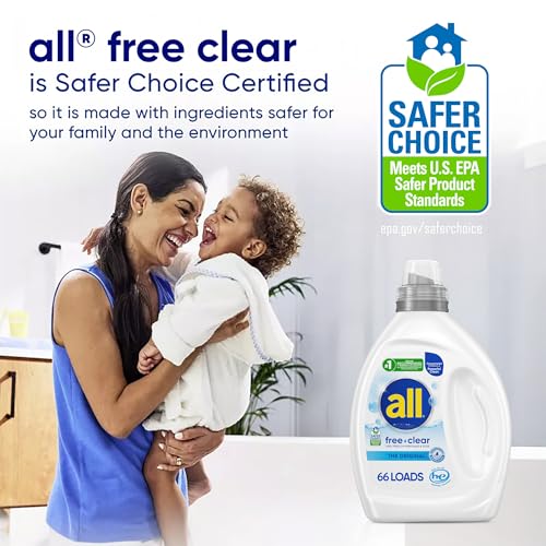 all free clear Laundry Detergent for Sensitive Skin - 50oz - Image 6
