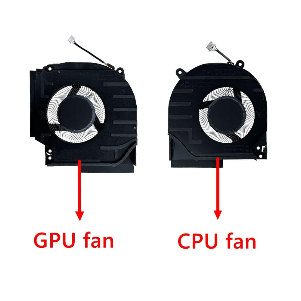 Ventilador de CPU para Hp Victus 15-fa0072ne, Ventilador Hp Victus 15 Ventilador de CPU para Hp Victus 15-fa0072ne, Ventilador Hp Victus 15