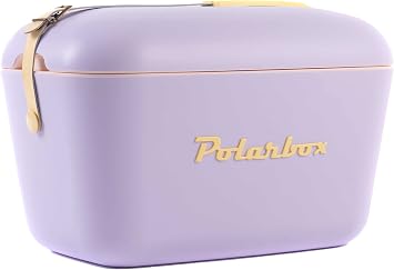 Polarbox Cooling box   Cooler bag, small, 20 l, purple, camping refrigerator, cooling boxes, freezer, mini cooler bag, picnic and beach, car