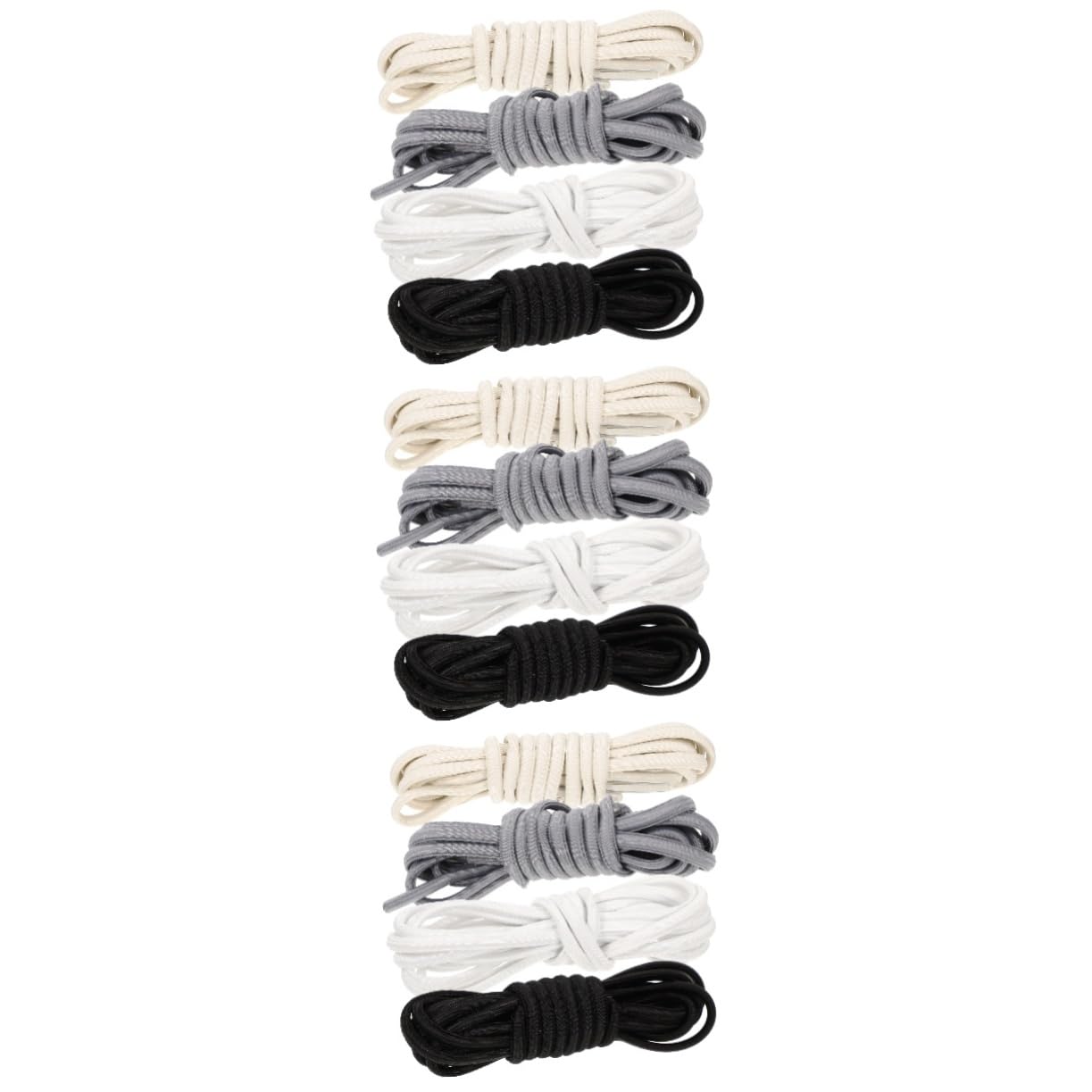 PACKOVE 12paia Stringhe Elastiche Regolabili Per Sneakers Cordonetti Tieless e Facili Usare e Compatibili Scarpe