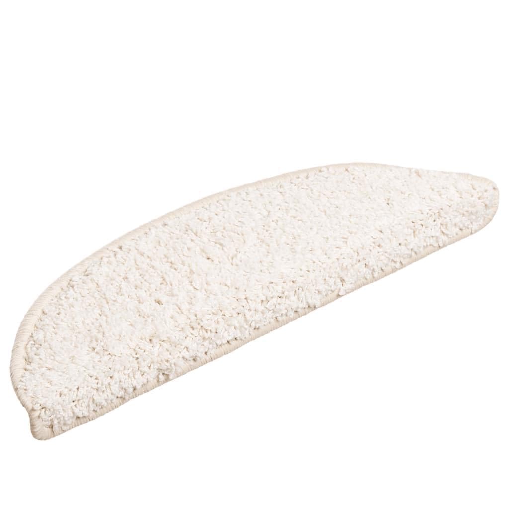 Mata schodowa 30 sztuk 56 x 17 x 3 cm biała
