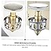 Healifty 2Pcs Sink Bounce Filter and Drain Stopper Hair Catcher for Kitchen Bathroom and Laundry Prevents Odor and Clogs Easy Installation No Tools Required