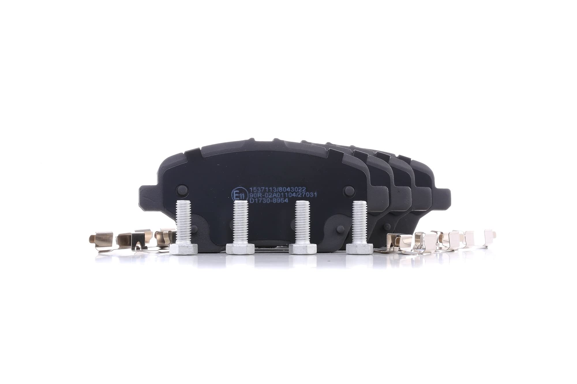 RIDEX Kit De Discos De Freno Y Pastillas 3405B0104 Eje Delantero Sin