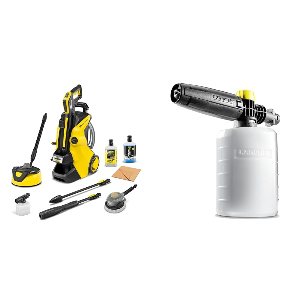 Kärcher K 5 Power Control Flex Car & Home Pressure Washer, pressure: max. 145 bar, flow rate: 500 l/h, area: 40 m²/h, water filter, 13 kg, high-pressure gun, dirt blaster, spray lance, Home Kit — view 19