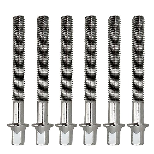Abaodam 18pcs Tornillos para Montaje de Bombo con Arandelas para Soporte de Redoblante de Batería Metal miniatura 3