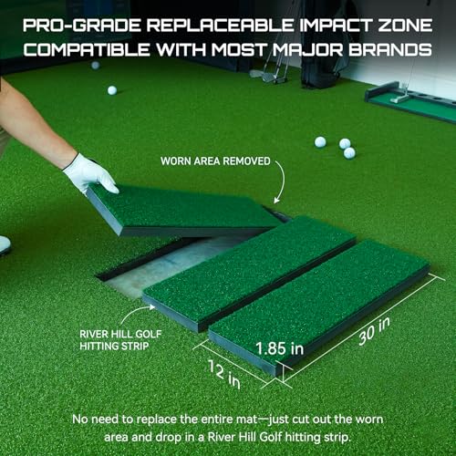 River Hill 30x12in Hitting Strip