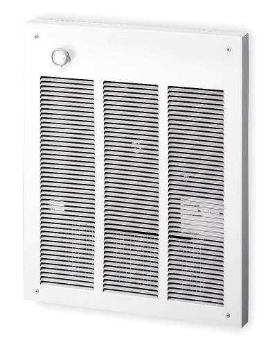 Dayton 3END2 Electric Heat, 240/208V, 2000/1500W, White