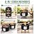 16.5 Inch Charcoal Smoker for Meat, Vertical Smoker Grill, Small Smoker for Backyard, Patio and Parties | 4-in-1 BBQ Smoker with Built-In Thermometer, Adjustable Air Vent, 2 Cooking Racks