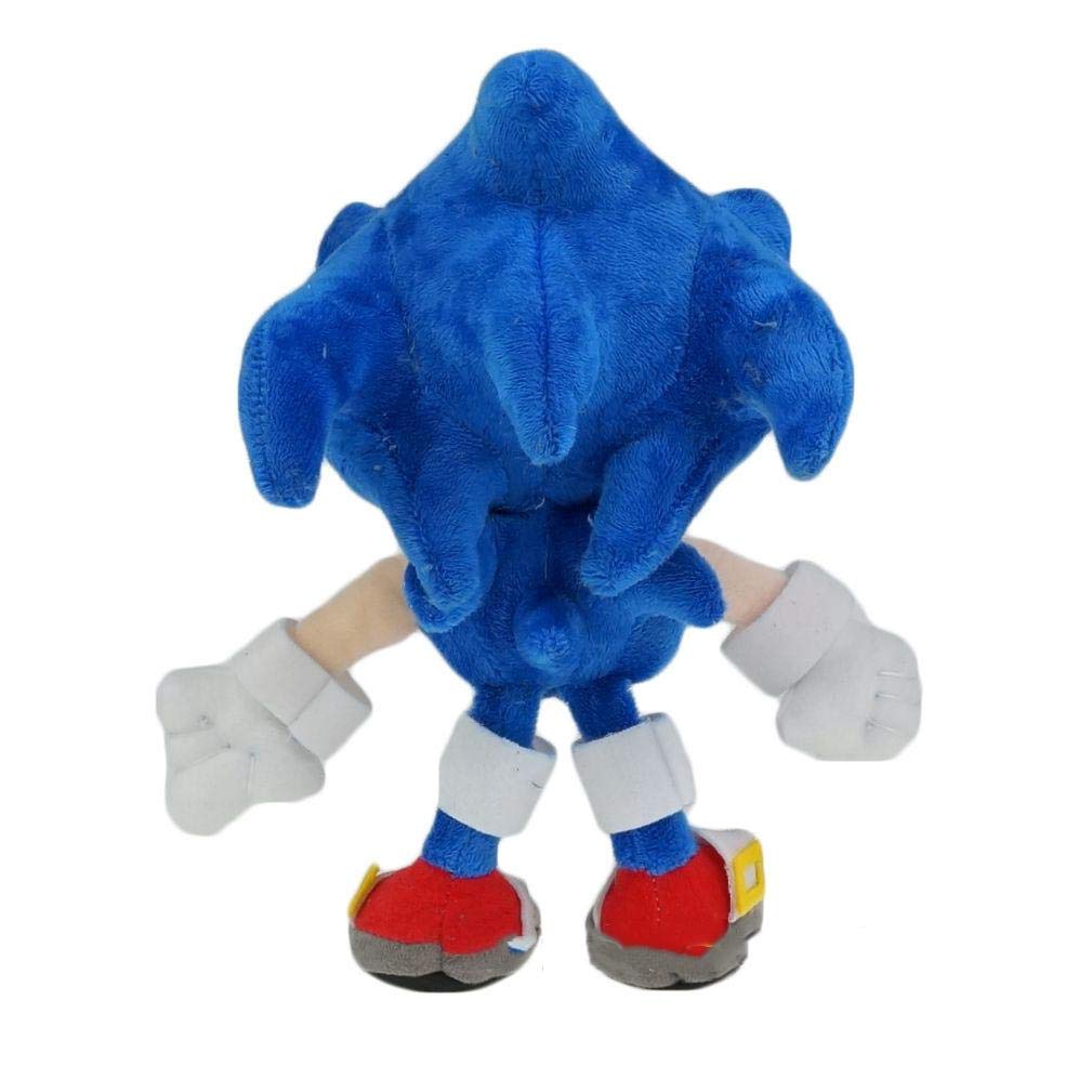 Blue super sonic sonic hedgehog sonic cartoon stuffed animal