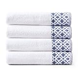 Market & Place 100% Cotton Luxury Bath Towel Set | Super Soft and Highly Absorbent | Textured Decora