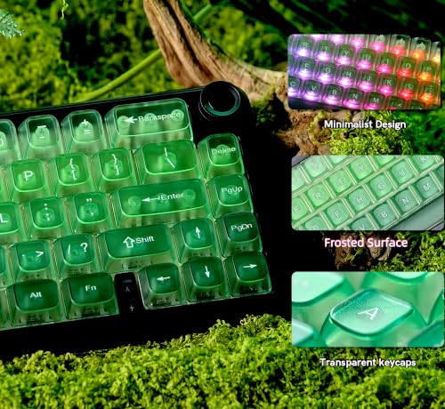 Image of dagaladoo Clear keycaps Set,Translucent Keyboard keycaps,Jelly Key caps
