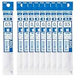 ぺんてる ボールペン替芯 エナージェル 0.5mm XLRN5-C 青 10本