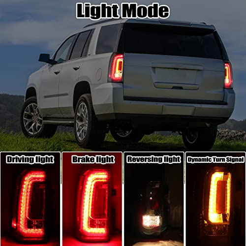 Clidr Tail Light Assembly For 2015-2020 Gmc Yukon/Yukon Xl Driver Side #TOP2