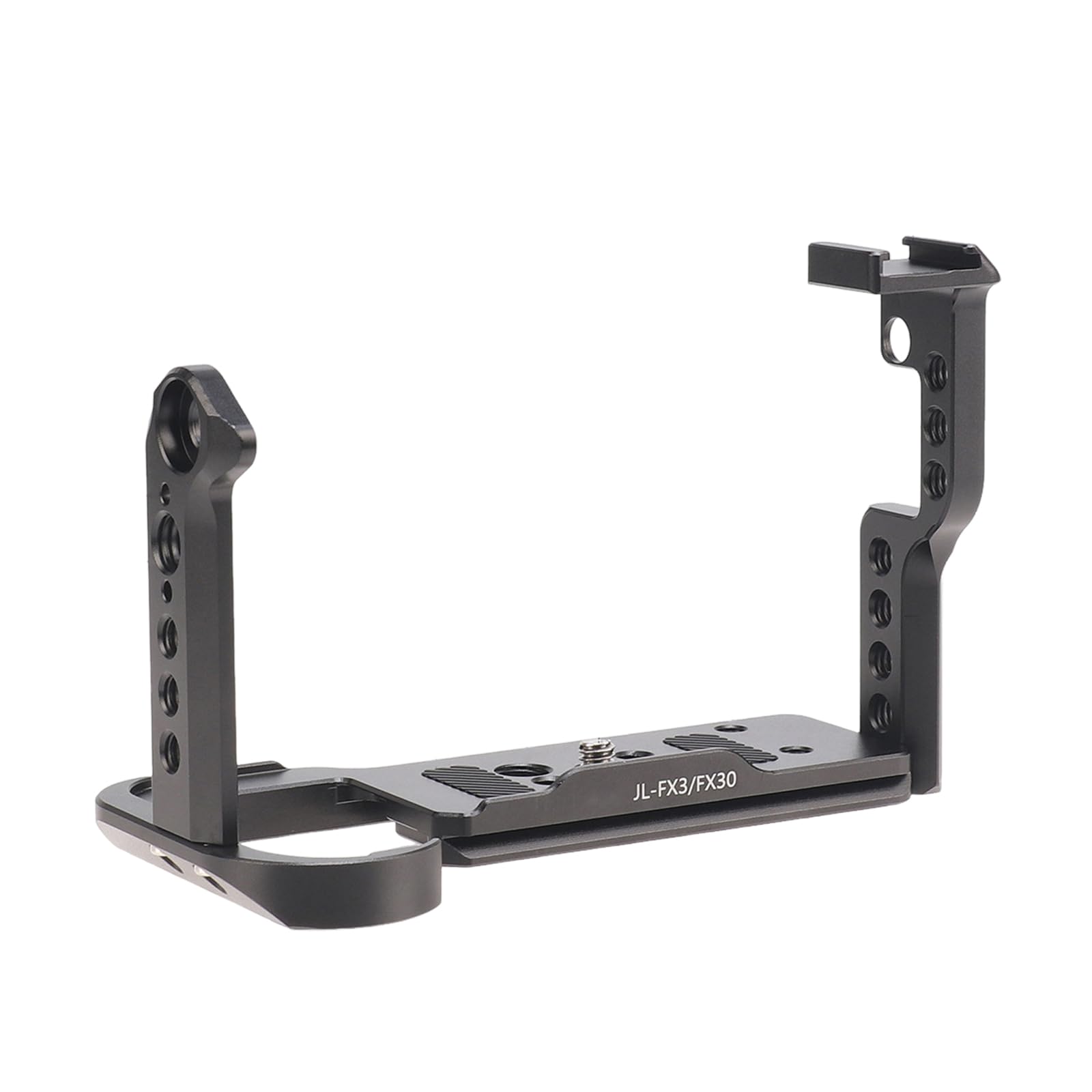 Gabbia per fotocamera professionale in metallo 1/4 3/8 fori per FX3 FX30 Durata e flessibilità per esigenze video e fotografia Piastra a sgancio rapido