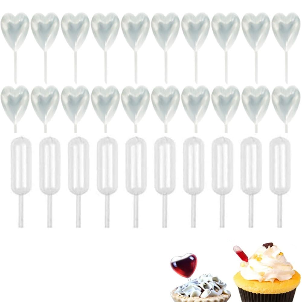 4ml Disposable Plastic Pipettes,200 Pack Liquor Injectors Squeeze Dropper For Flavor Infusion In Mini Cakes, Chocolates, Strawberries & Ice Cream