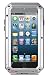 iPhone 5/5S Case, X-CASE Extreme Hard Military Heavy Aluminum Metal Armor Tank Gorilla Glass Shockproof Rainproof Water Resistant Weatherproof Dust/Dirt/Snow Proof Anti-smudge Resistant Acoustic Port Protection Cover Case For iPhone 5/5S (silver)