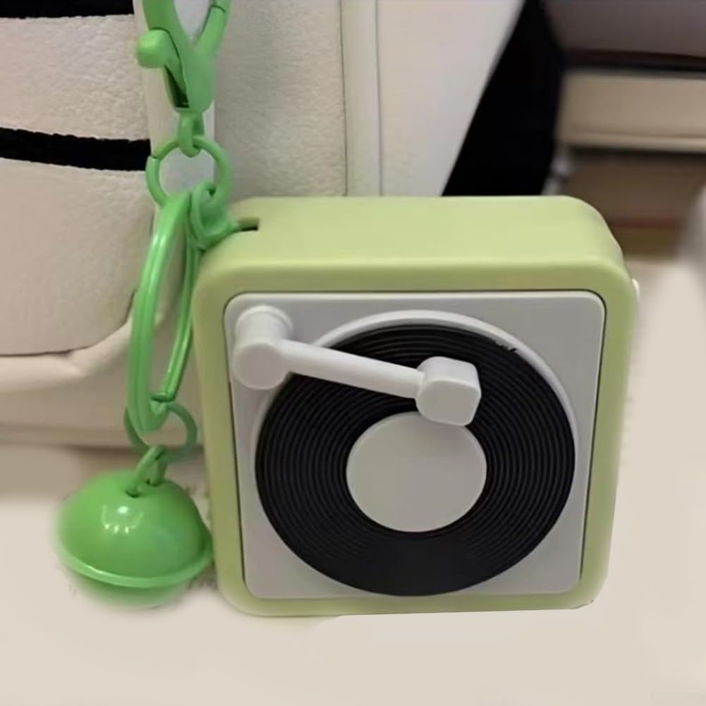 Kompakter digitaler Stil Diktiergerät Schlüsselanhänger für personalisierte Audio-Speicherung Liebeswörter, Musikclips und sentimentale Aufnahmen (C)