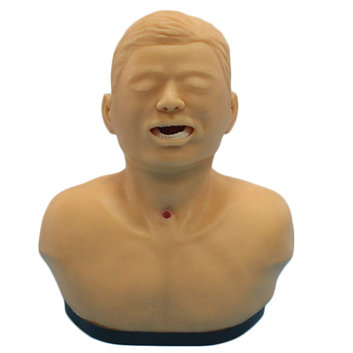 Sjdopulse Adult Tracheotomy Care Model Medical Simulator Model - Manikin Teaching Model For Nursing Medical Training Teaching & Education Supplies