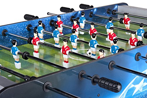 Leomark Tischfußball - Champions Sport - Kicker, Tischkicker für Kinder, Kickertisch mit Zubehör, Kickertische aus Holz. Tischkicker Party und Spielzimmer, Höhe: 82 cm – Bild 5