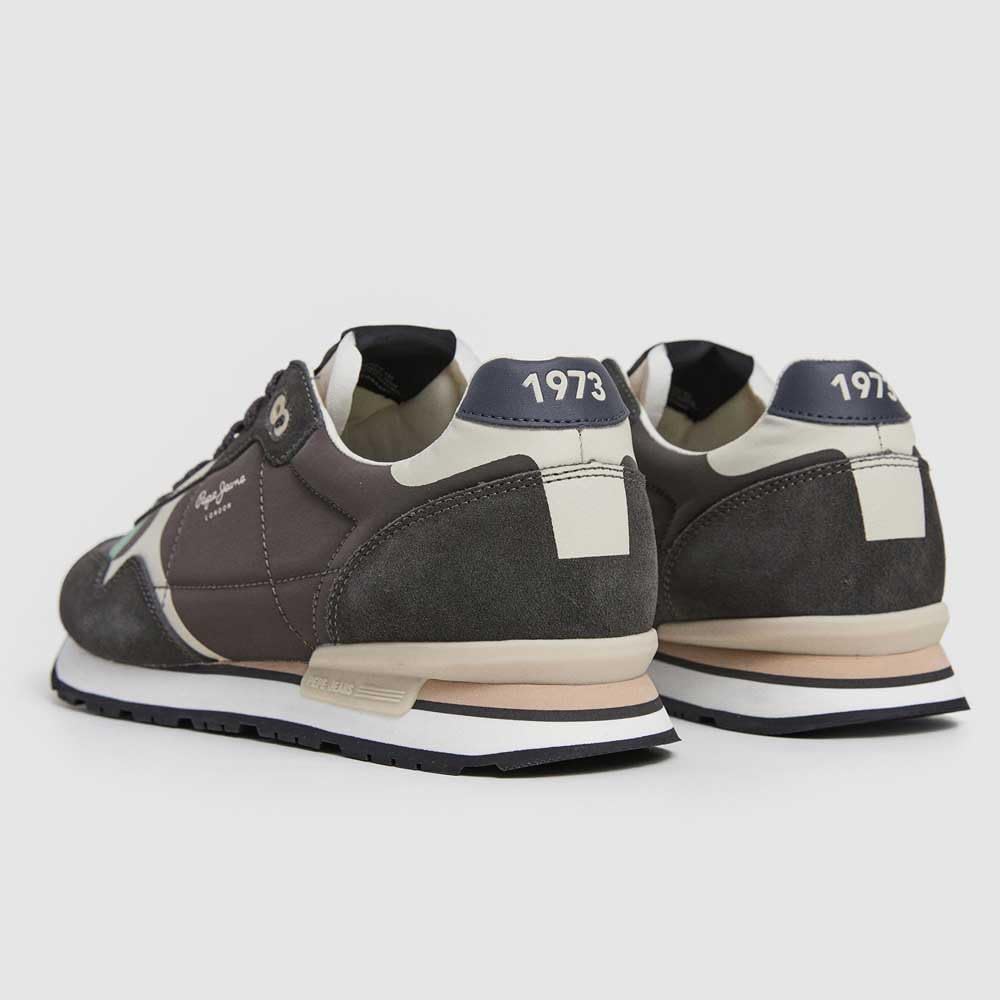 Pepe Jeans Chaussures en Cuir Brit Road Blanches